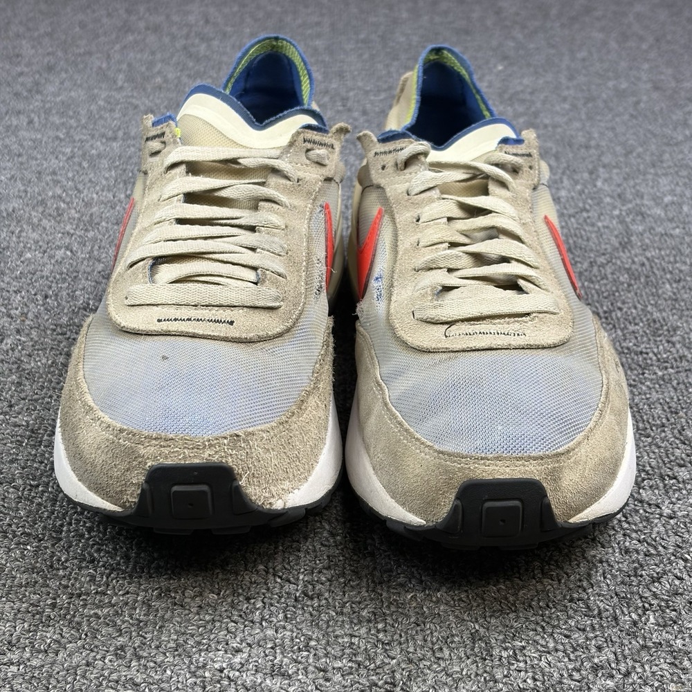 Nike Waffle One Coconut Milk Crimson Royal DA7995-101 Mens Size 11 Running Shoes - Picture 3 of 11